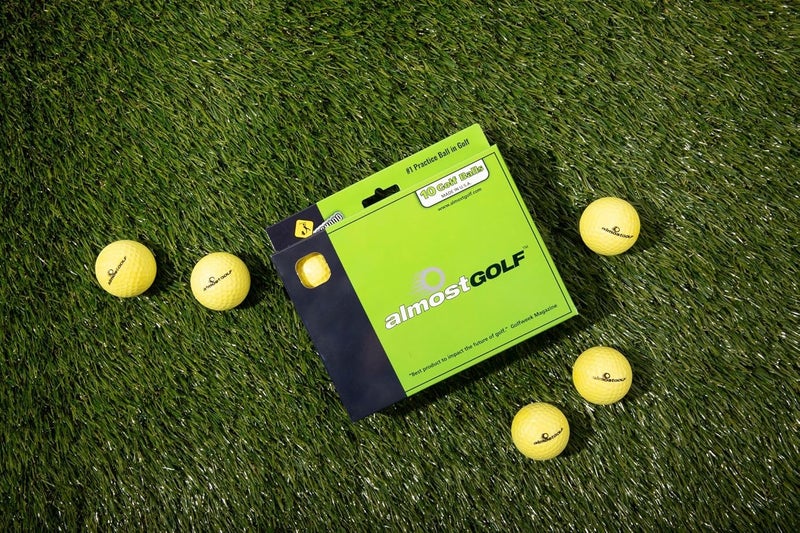 Almost Golf Limited Flight Practice Foam Golf Balls – Realistic Spin, Trajectory, & Accuracy Training - Image 3